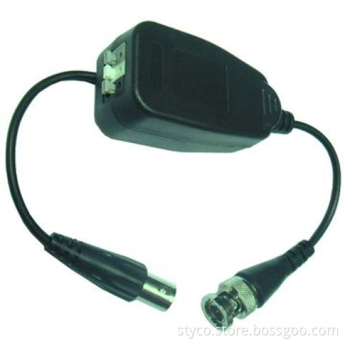 1 Channel Passive Video Transceiver with Ground Loop Isolator Function, BNC Connectors
